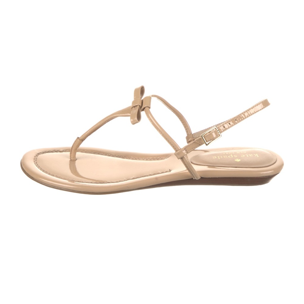 Kate Spade T strap sandals patent leather